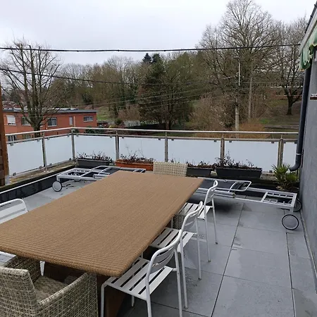 Liege 4420 Rue Jean Jaures 45 Grande Maison Joyeuse Avec Terrasse 30m2 Pour 8 Personnes Maximum Feriehus *